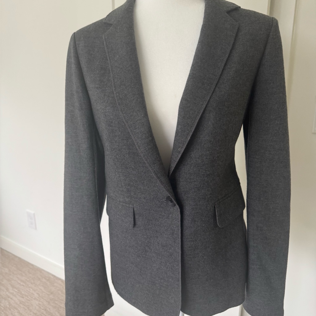 Rag & Bone Charcoal Blazer Stretch
